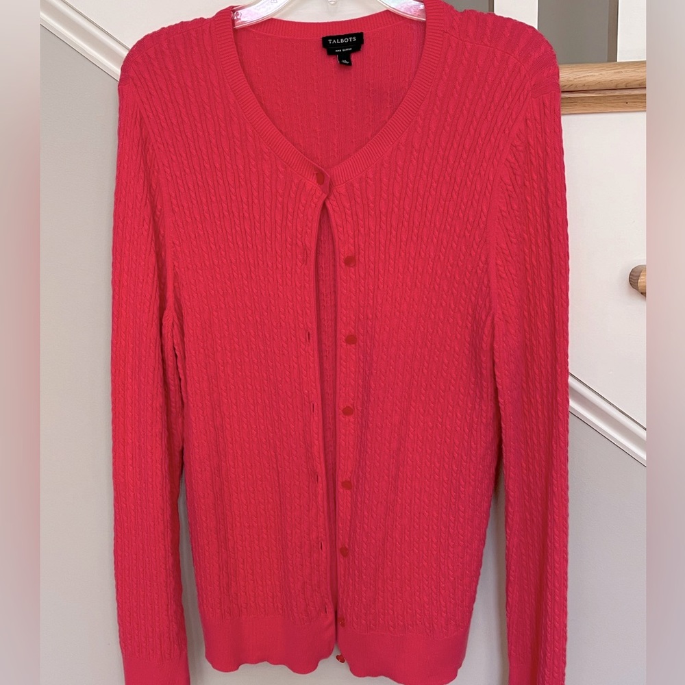 Gently used Talbots cardigan